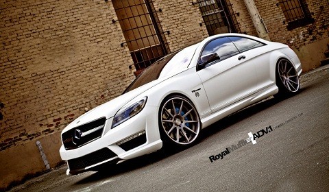 Mercedes Benz  on Mercedes Benz Cl 63 Amg With Adv 1 Wheels