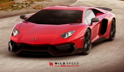 Render Lamborghini Aventador SV by WildSpeed