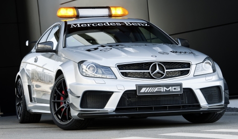 Official Mercedes C63 AMG Coupe Black Series DTM Safety Car