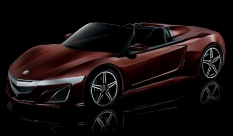 2012 Acura on Acura Nsx Convertible Concept  Also Known As The 2012 Stark Industries