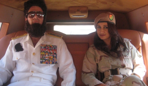 Interior Pictures of Gold Armored Dartz Prombron Wagon Used in The Dictator