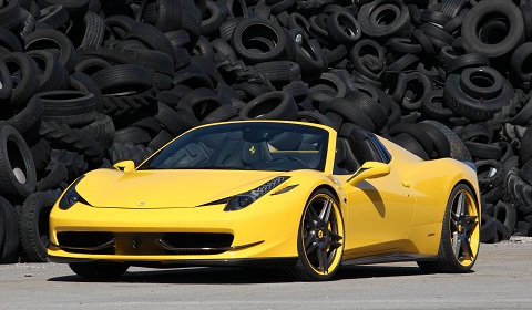 The Ferrari 458 Spider gets a new aerodynamic kit as well as suspension