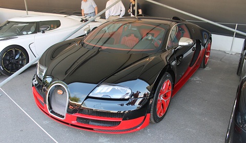 Bugatti on Bugatti Showed The Veyron Grand Sport Vitesse At Goodwood Festival Of