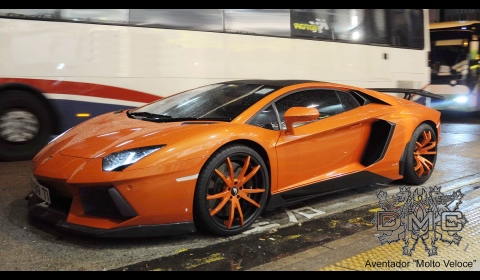Aventador Wing on Aventador Dressed In The Molto Veloce Body Kit On Their Facebook Page