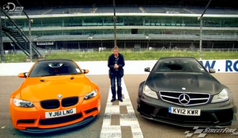 Mercedes Benz   Black Series on Fifth Gear Tests Bmw M3 Gts Vs Mercedes Benz C63 Amg Black Series Jpg