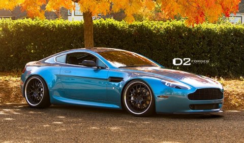 Aston Martin on Aston Martin V8 Vantage On 20 Inch D2forged Wheels