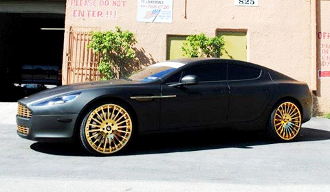 Aston Martin on Forgiato Wheels Recently Finished A Project Featuring An Aston Martin