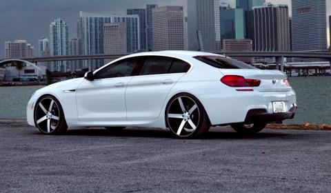  on 2012 Bmw 6 Series Gran Coupe On 22 Inch Vossen Wheels