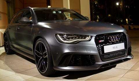 Audi on First Live Images 2013 Audi Rs6 Avant