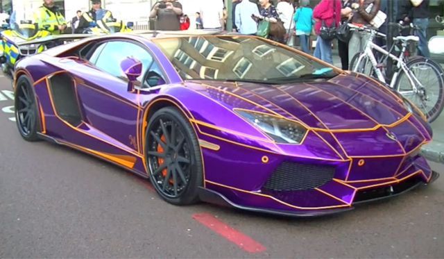Purple Lamborghini Pics 4
