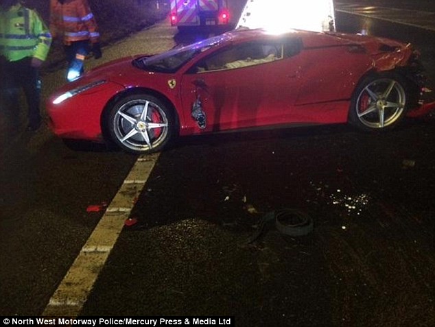 41-Year Old Flips Ferrari 458 in High Speed Crash and Walks Away