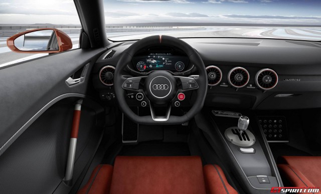  Audi TT Clubsport Turbo Concept Interior 
