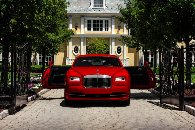 Red Rolls-Royce Wraith