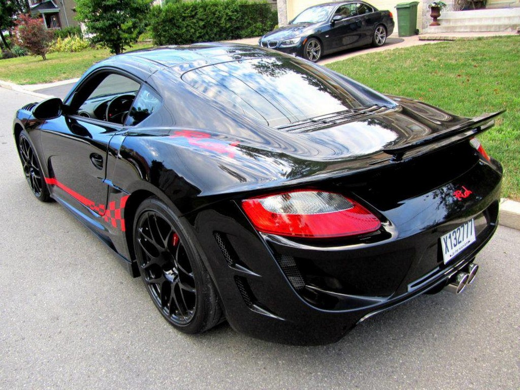 Black Rush Porsche Cayman by Anibal Automotive Design Photo 3