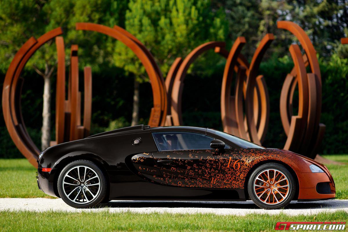 Bugatti Veyron Grand Sport by Bernar Venet Photo 11