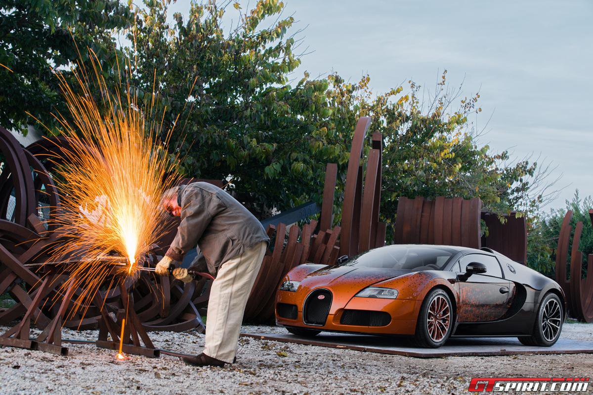 Bugatti Veyron Grand Sport by Bernar Venet Photo 9