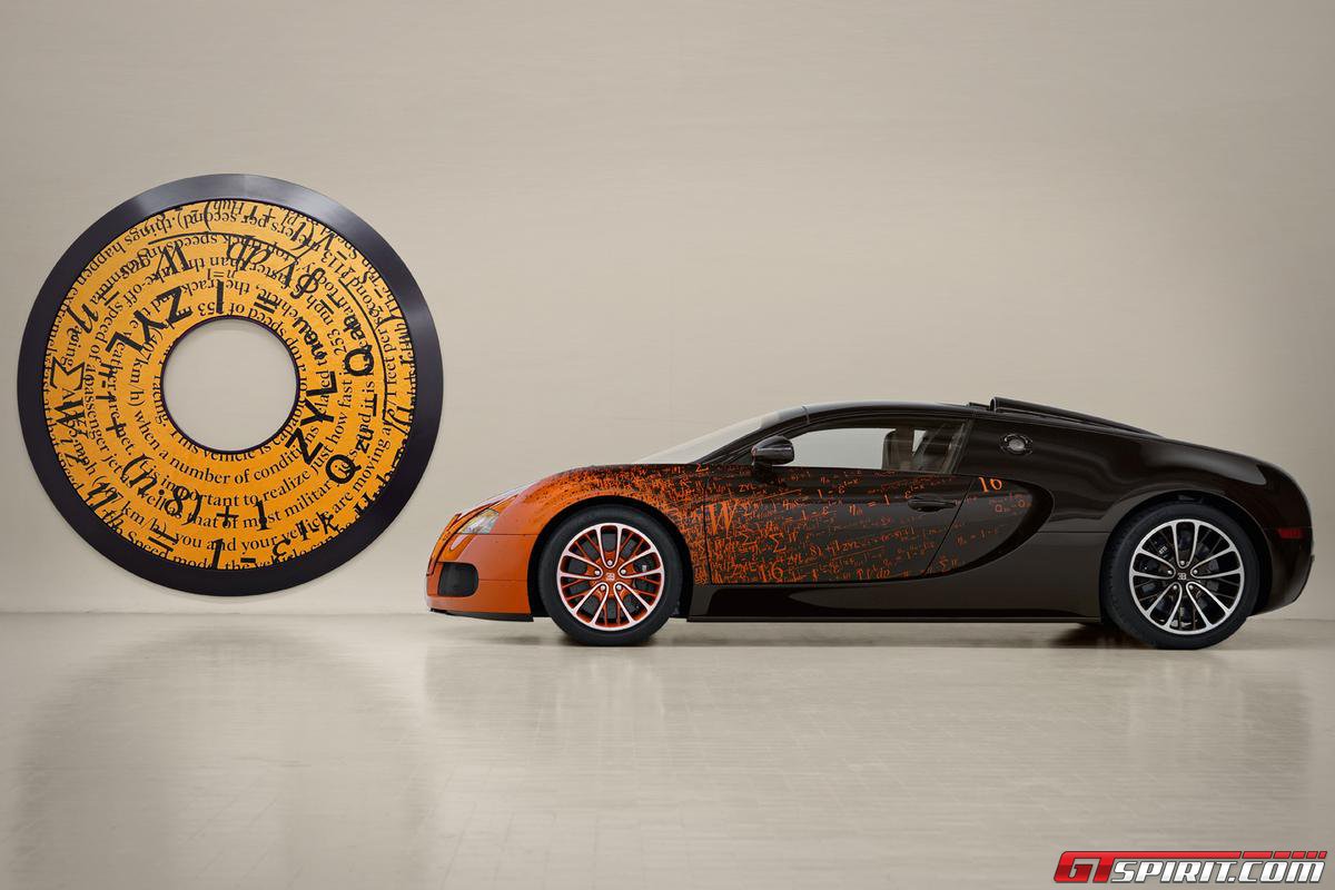 Bugatti Veyron Grand Sport by Bernar Venet Photo 6
