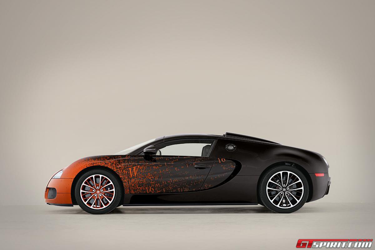 Bugatti Veyron Grand Sport by Bernar Venet Photo 4