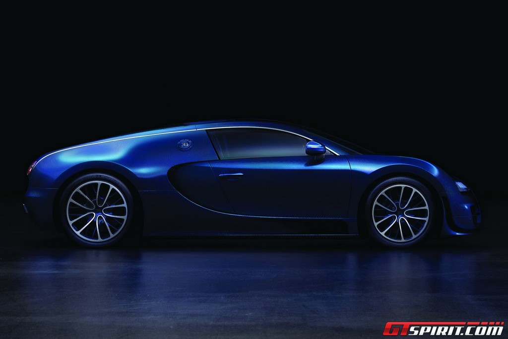 Bugatti Veyron Super Sport Blue Carbon Photo 2