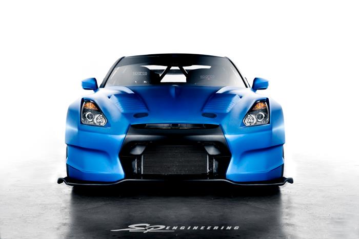 Fast and Furious 6 Blue Nissan R35 GT-R 