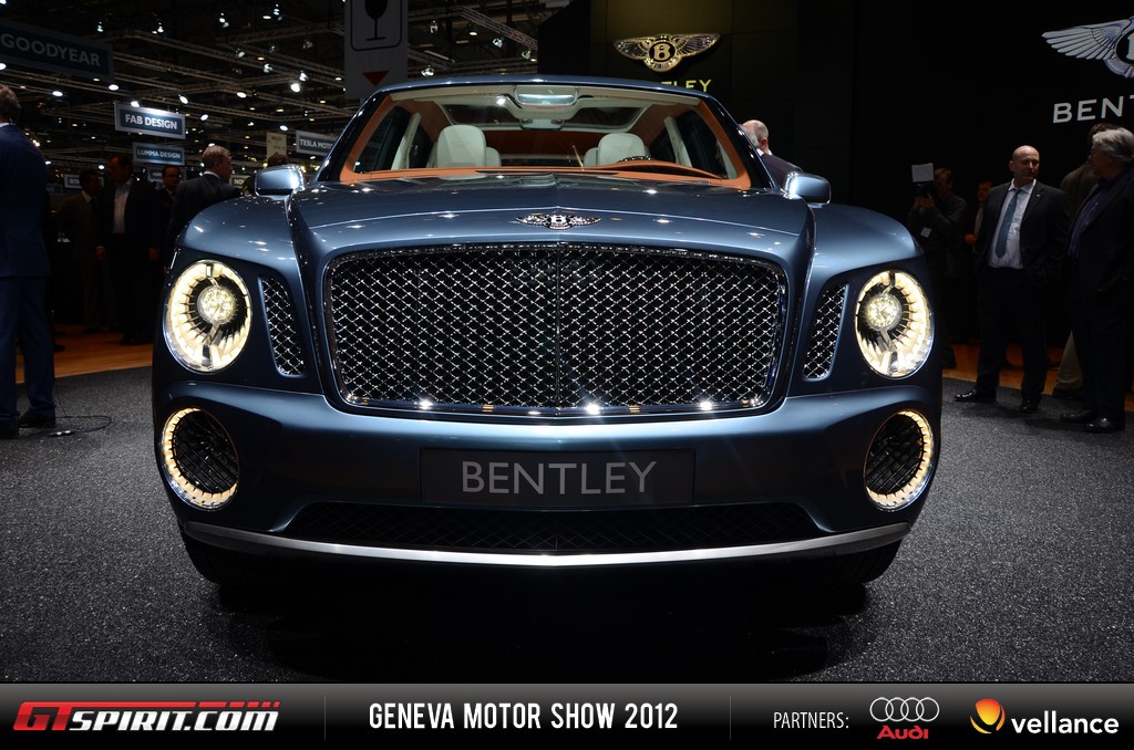Geneva 2012 Bentley SUV Concept 