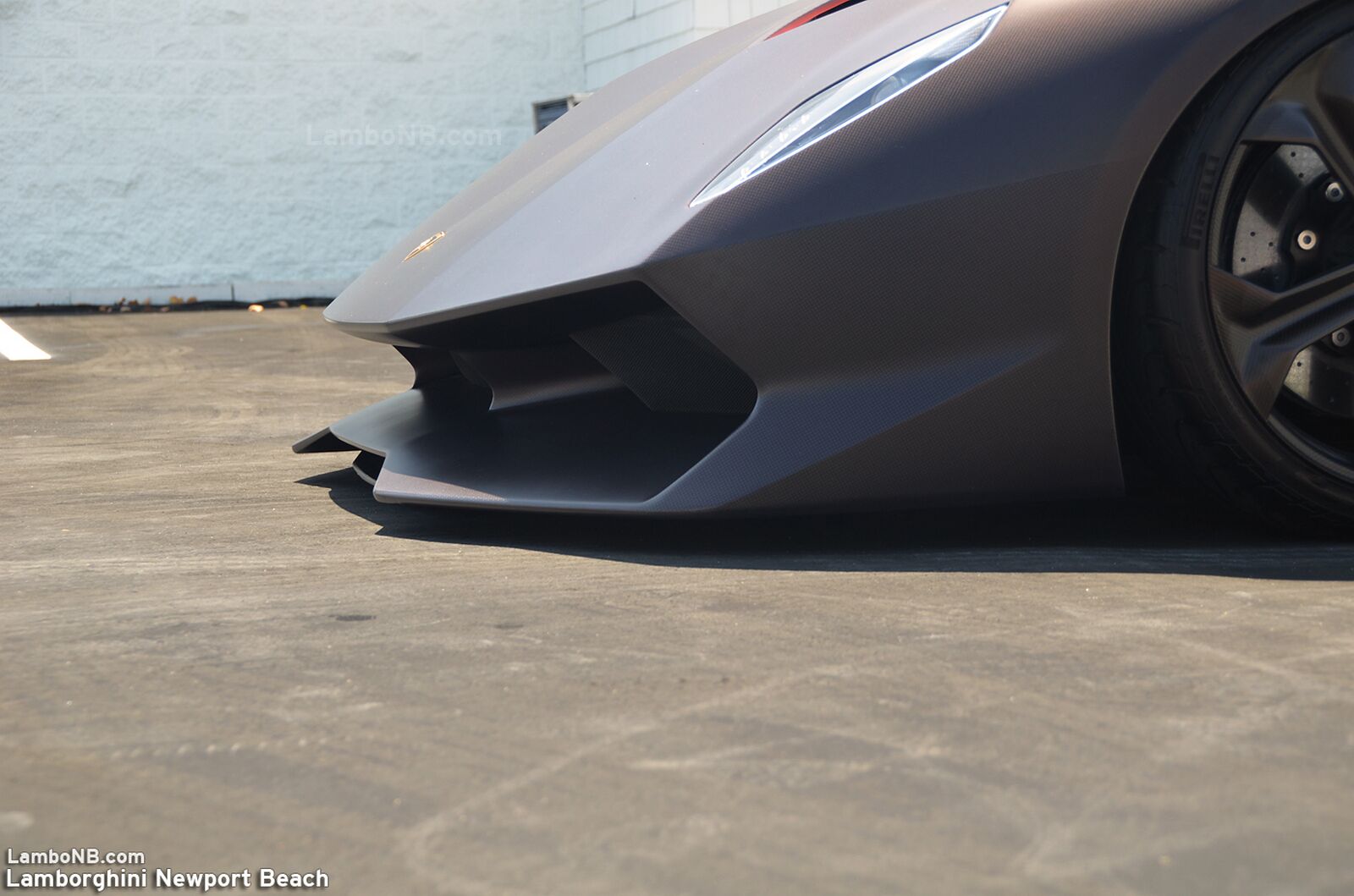 Lamborghini Sesto Elemento Arrives at Lamborghini Newport Beach Photo 9