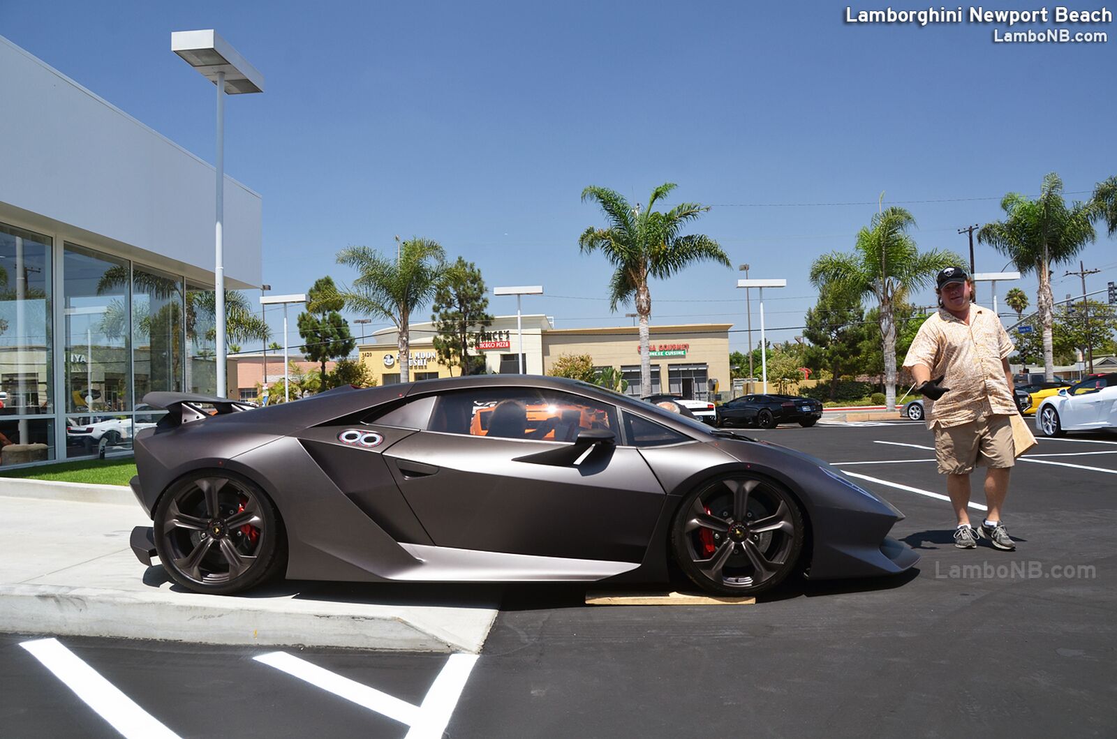 Lamborghini Sesto Elemento Arrives at Lamborghini Newport Beach Photo 11