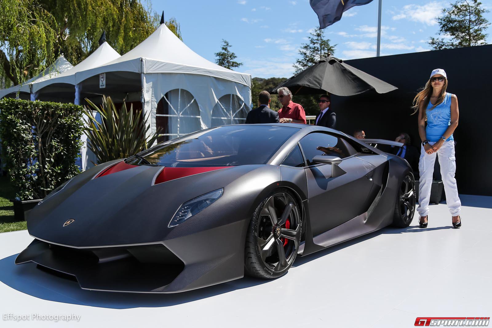 Lamborghini Sesto Elemento at Monterey Photo 4