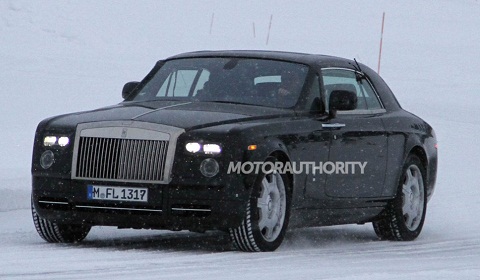2013 Rolls Royce Phantom Coupe Spy Shots