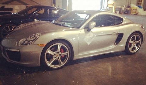 Spotted 2013 Porsche Cayman S Completely Undisguised