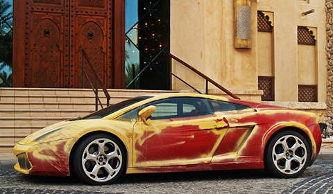 Sandy Lamborghini Gallardo