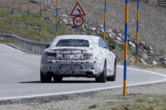 Spyshots: 2014 Mercedes-Benz S-Class Coupe High-Altitude Testing