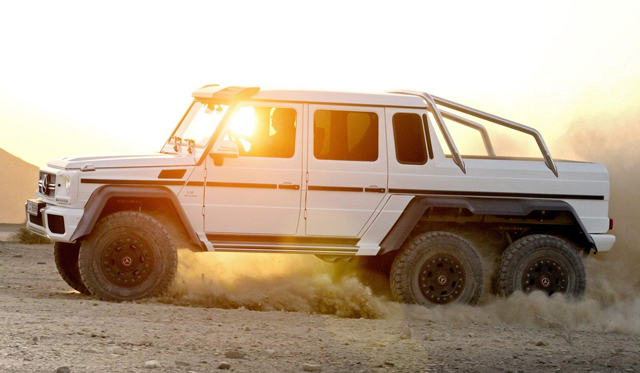 Five Mercedes-Benz G63 AMG 6x6s Heading to Japan